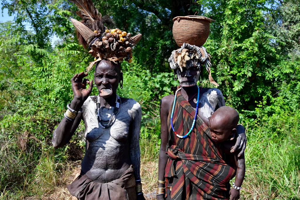 Mursi villages